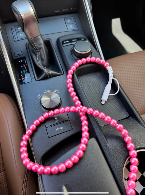 Pink Pearl PhoneCharger