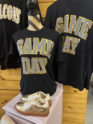 Gold game day T-shirt