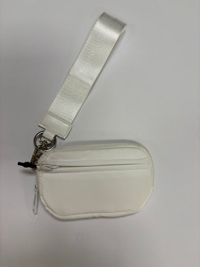 White Wristlet