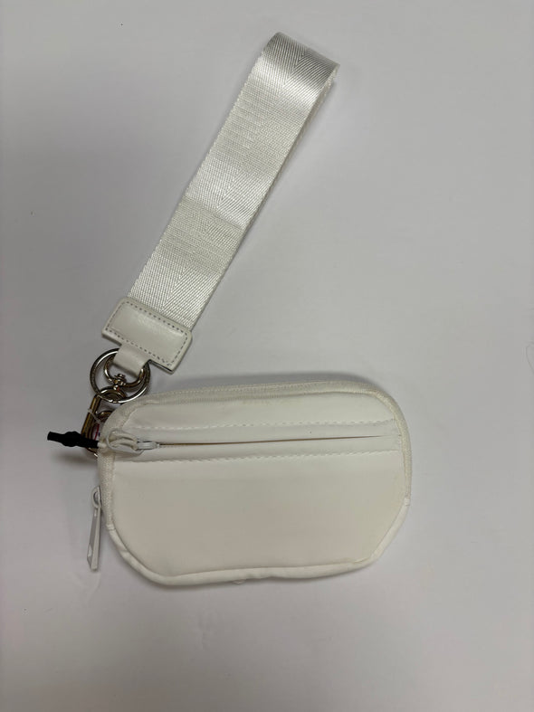 White Wristlet
