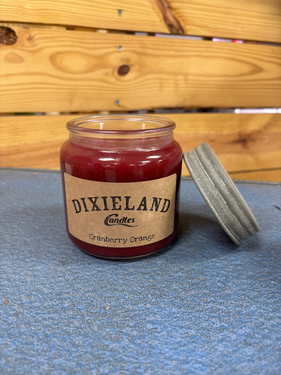 Cranberry Orange Dixieland Candle