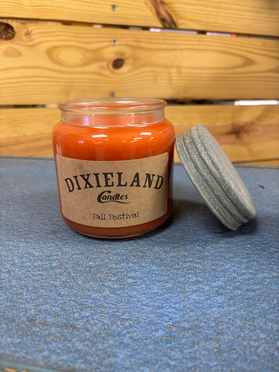 Fall Festival Dixieland Candle