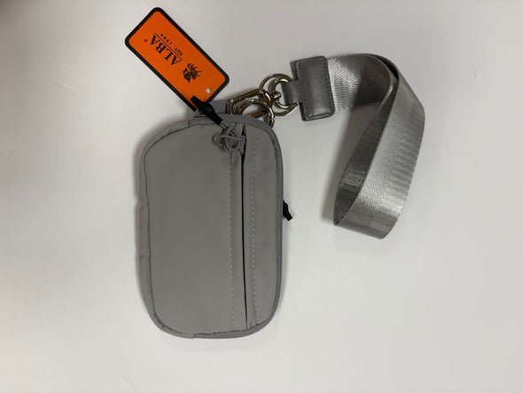Grey wristlet