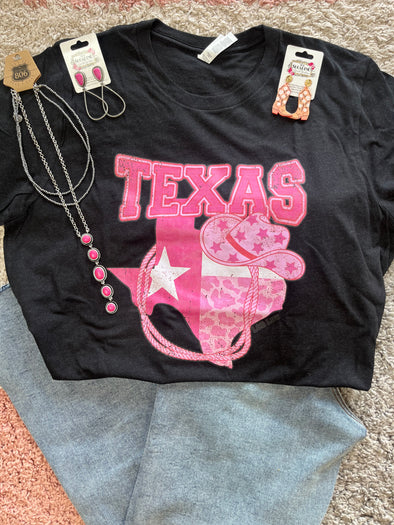 Pink Texas T-Shirt