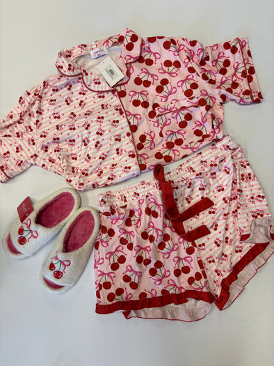 Cherry Pajama Set