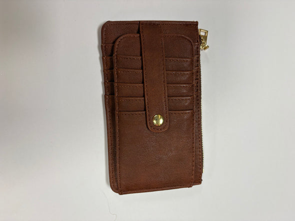 Brown Clip wallet