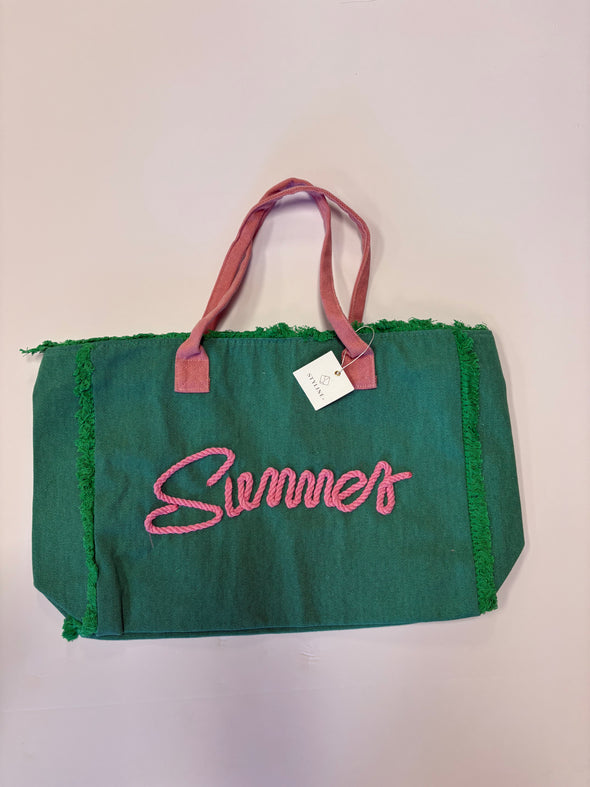 Green Summer Tote