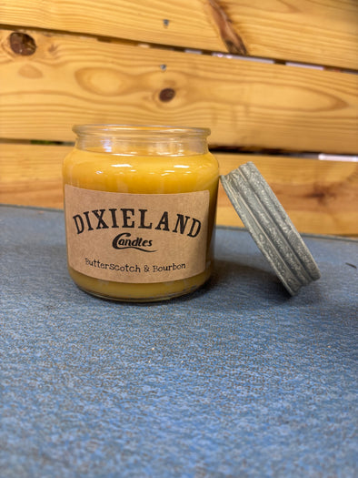 Butterscotch & Bourbon Dixieland Candle