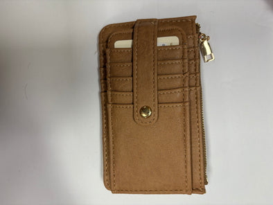 Light Brown wristlet wallet