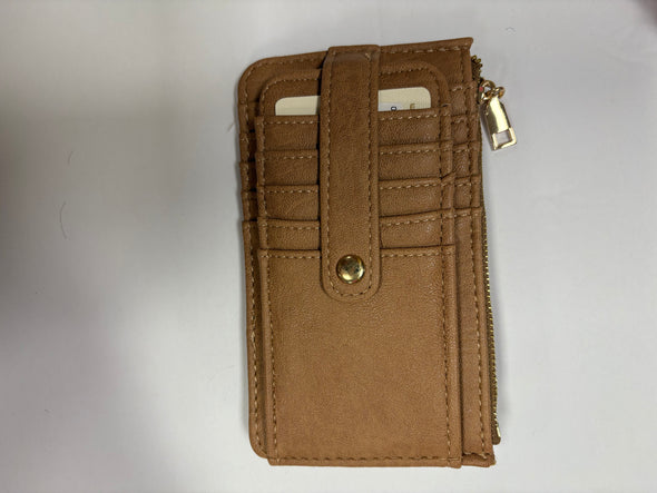 Light Brown wristlet wallet