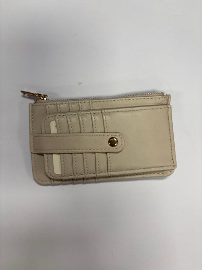 Beige Clip Wallet