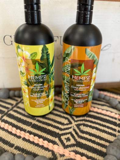 Hempz- floral Banana shampoo