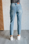 Susan High Rise Side Panel Detail Slim Jeans