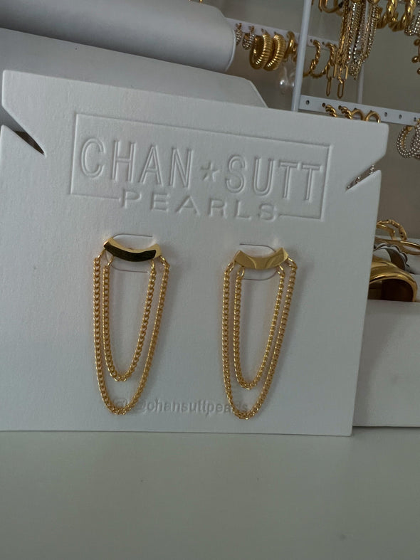 CHELSEA CHAIN EARRINGS